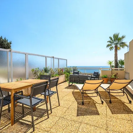 Lhorizon - Vue - Terrasse - Parking - Wifi マントン