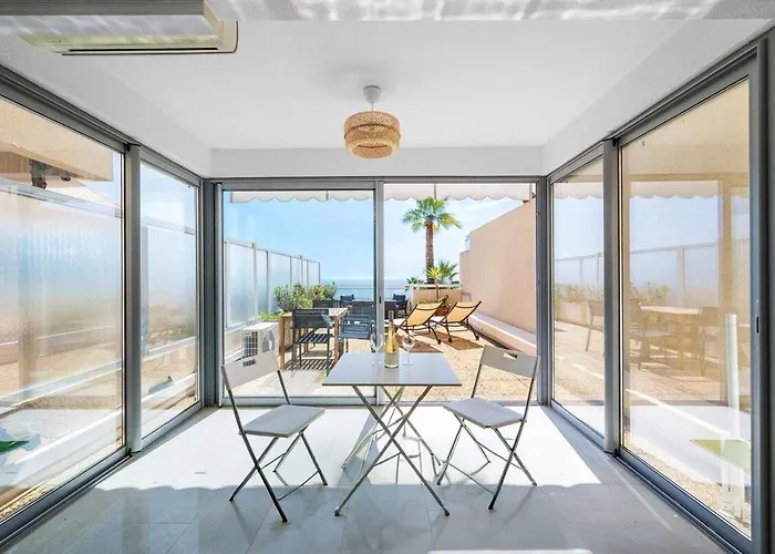 Апартаменты Lhorizon - Vue - Terrasse - Parking - Wifi Ментона